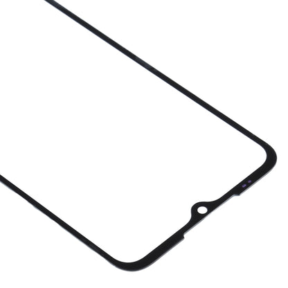 Front Screen Outer Glass Lens for Motorola Moto G9 Play / Moto G9 (India) (Black) - Outer Glass Lens by buy2fix | Online Shopping UK | buy2fix