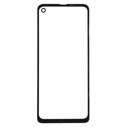 Front Screen Outer Glass Lens for Motorola Moto P50/One Vision/One Action/XT1970-1/XT2013-1/XT2013-2 (Black) - Outer Glass Lens by buy2fix | Online Shopping UK | buy2fix