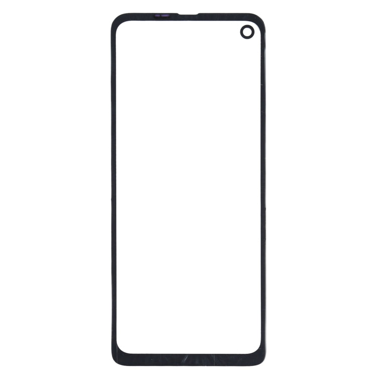 Front Screen Outer Glass Lens for Motorola Moto P50/One Vision/One Action/XT1970-1/XT2013-1/XT2013-2 (Black) - Outer Glass Lens by buy2fix | Online Shopping UK | buy2fix