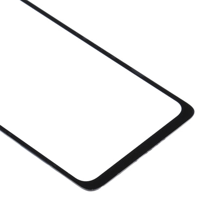 Front Screen Outer Glass Lens for Motorola Moto P50/One Vision/One Action/XT1970-1/XT2013-1/XT2013-2 (Black) - Outer Glass Lens by buy2fix | Online Shopping UK | buy2fix
