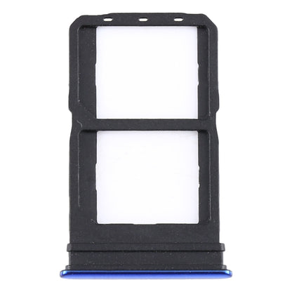 For Vivo iQOO Neo V1914A SIM Card Tray + SIM Card Tray (Blue) - Card Tray by buy2fix | Online Shopping UK | buy2fix