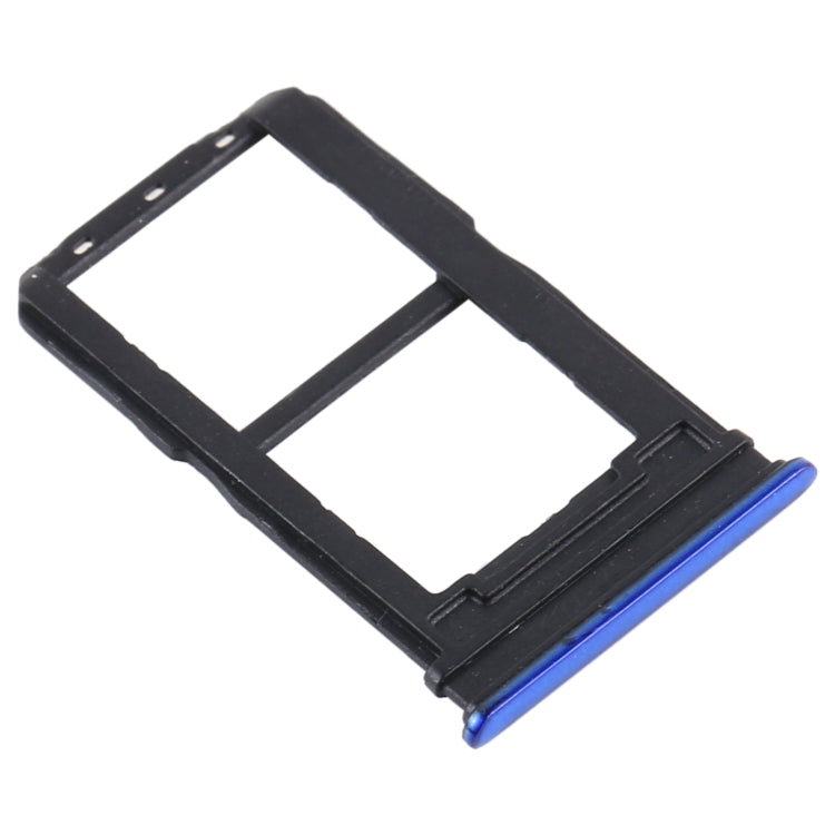 For Vivo iQOO Neo V1914A SIM Card Tray + SIM Card Tray (Blue) - Card Tray by buy2fix | Online Shopping UK | buy2fix