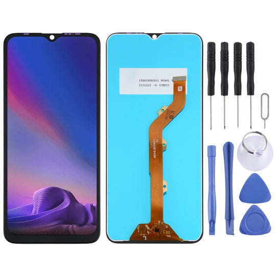 LCD-Bildschirm und Digitizer-Komplettmontage für Tecno Camon 12