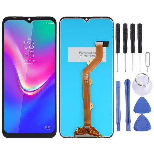 LCD-Bildschirm und Digitizer-Vollmontage für Tecno Spark 4 Lite KC8S