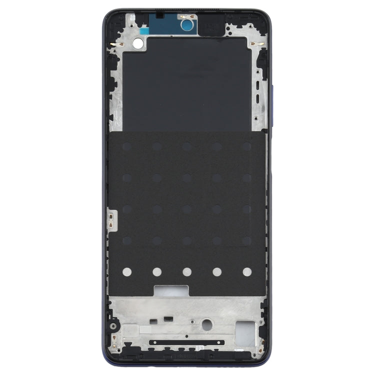 Original Front Housing LCD Frame Bezel Plate for Xiaomi Mi 10T Lite 5G M2007J17G (Blue) - Frame Bezel Plate by buy2fix | Online Shopping UK | buy2fix