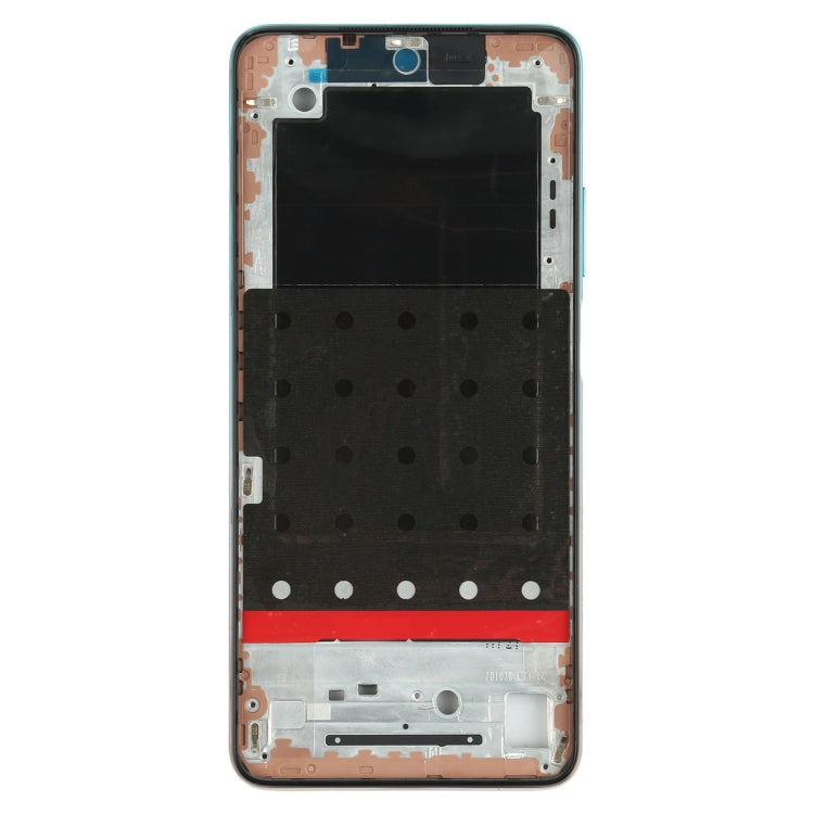 Original Front Housing LCD Frame Bezel Plate for Xiaomi Redmi Note 9 Pro 5G M2007J17C(Green Lake) - Frame Bezel Plate by buy2fix | Online Shopping UK | buy2fix