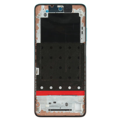 Original Front Housing LCD Frame Bezel Plate for Xiaomi Redmi Note 9 Pro 5G M2007J17C(Green Lake) - Frame Bezel Plate by buy2fix | Online Shopping UK | buy2fix