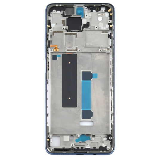 Original Front Housing LCD Frame Bezel Plate for Xiaomi Redmi Note 9 Pro 5G M2007J17C(Grey) - Frame Bezel Plate by buy2fix | Online Shopping UK | buy2fix