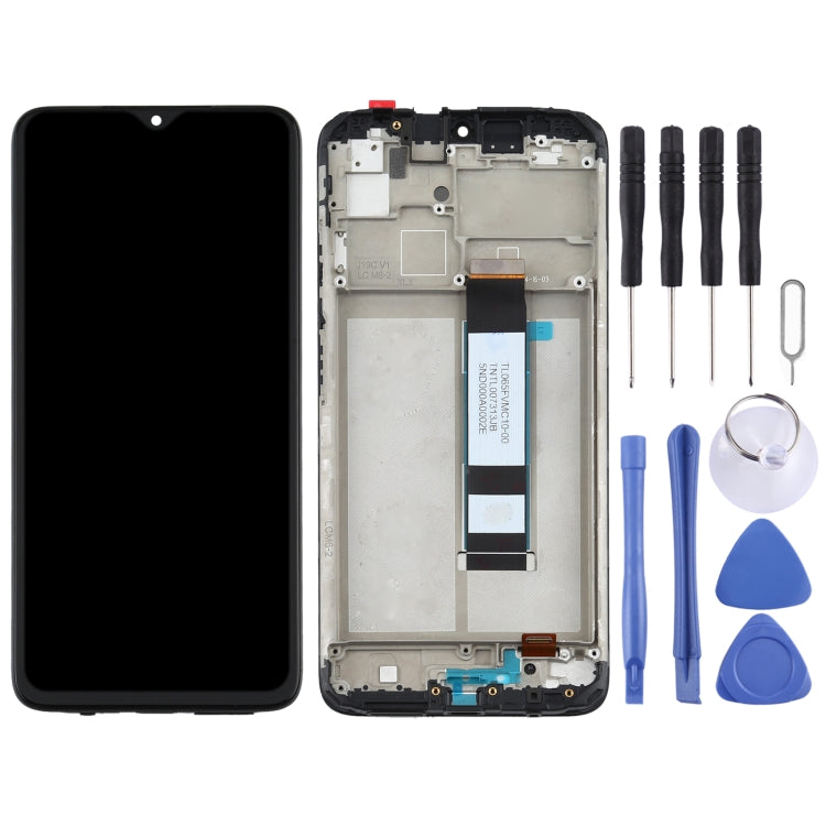 Original LCD Screen for Xiaomi Redmi Note 9 4G / Poco M3 / Redmi 9T / Redmi 9 Power Digitizer Full Assembly with Frame by buy2fix