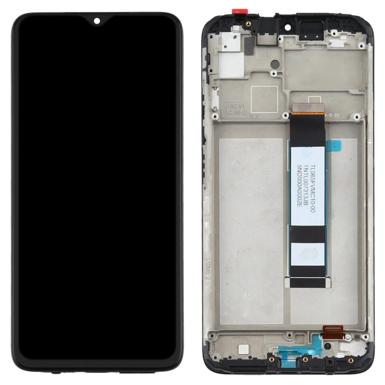 Original LCD Screen for Xiaomi Redmi Note 9 4G / Poco M3 / Redmi 9T / Redmi 9 Power Digitizer Full Assembly with Frame by buy2fix