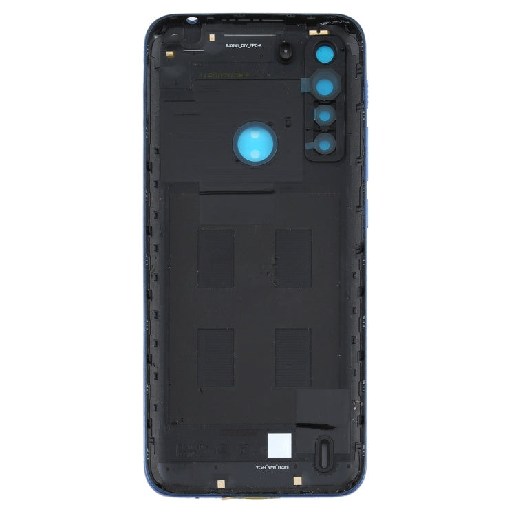 Battery Back Cover for Motorola One Fusion/XT2073-2(Blue) - Back Cover by buy2fix | Online Shopping UK | buy2fix