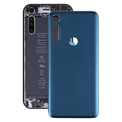 Battery Back Cover for Motorola Moto G8 Power (Blue) - Back Cover by buy2fix | Online Shopping UK | buy2fix