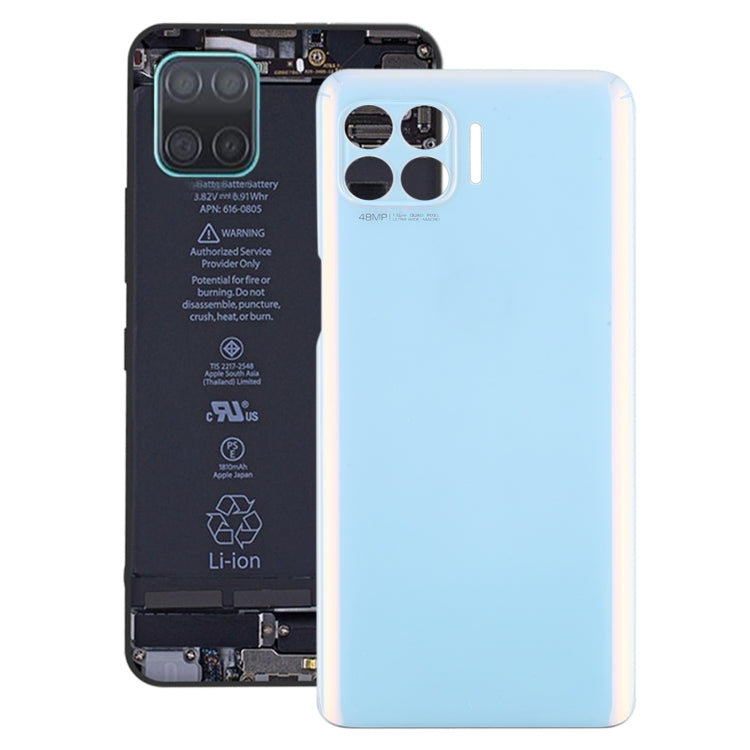 Battery Back Cover for Motorola One 5G UW / One 5G / Moto G 5G Plus / XT2075 XT2075-2 XT2075-3(White) - Back Cover by buy2fix | Online Shopping UK | buy2fix