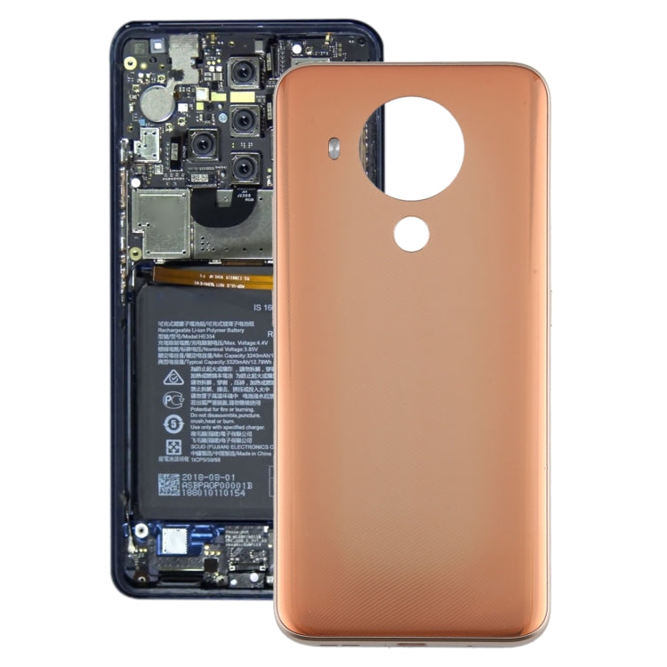 Original Battery Back Cover for Nokia 5.4 TA-1333 TA-1340(Gold) - Back Cover by buy2fix | Online Shopping UK | buy2fix