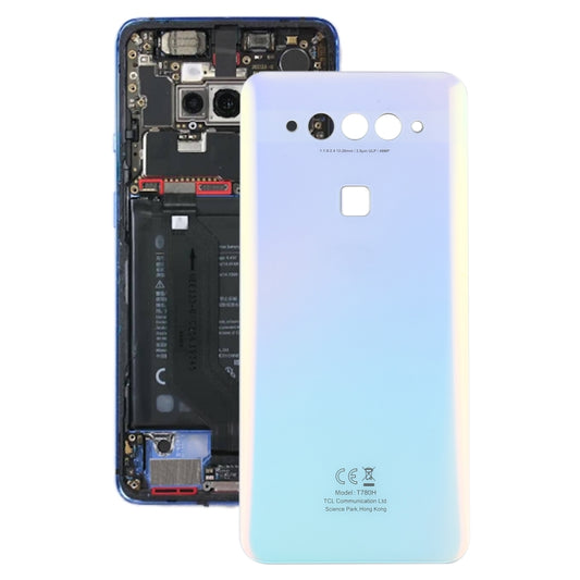 Original Battery Back Cover for TCL Plex T780H(White) - For TCL by buy2fix | Online Shopping UK | buy2fix