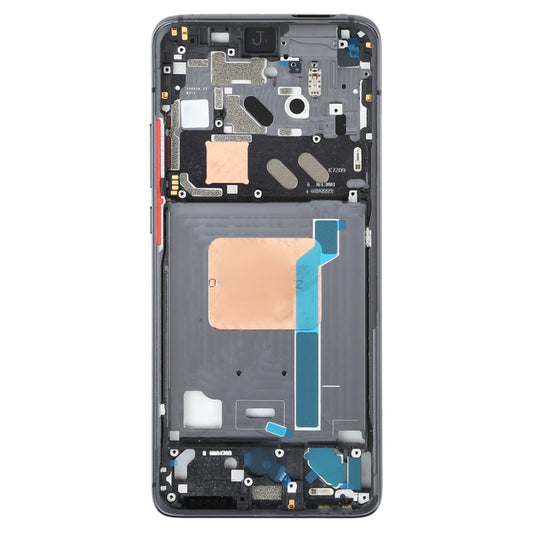Original Front Housing LCD Frame Bezel Plate for Xiaomi Redmi K30 Ultra M2006J10C(Black) - Frame Bezel Plate by buy2fix | Online Shopping UK | buy2fix