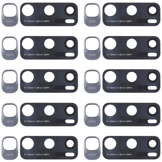 10 PCS Back Camera Lens for Xiaomi Mi 10 Ultra / M2007J1SC - Camera by buy2fix | Online Shopping UK | buy2fix