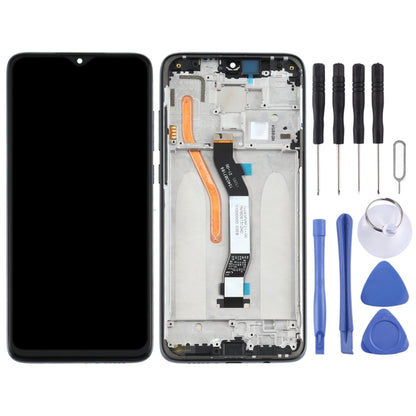TFT LCD Screen for Xiaomi Redmi Note 8 Pro Single SIM Digitizer Full Assembly with Frame(Black) by buy2fix