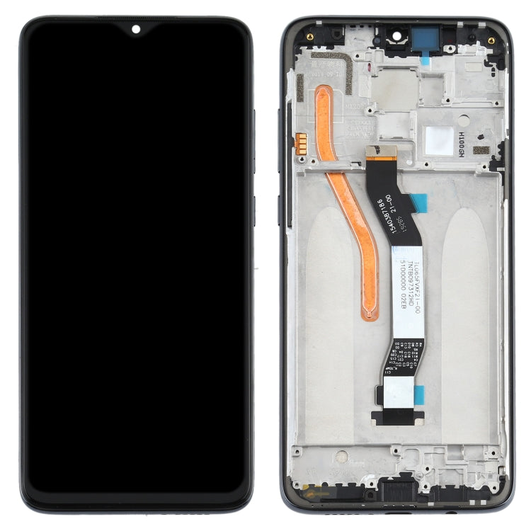 TFT LCD Screen for Xiaomi Redmi Note 8 Pro Single SIM Digitizer Full Assembly with Frame(Black) by buy2fix