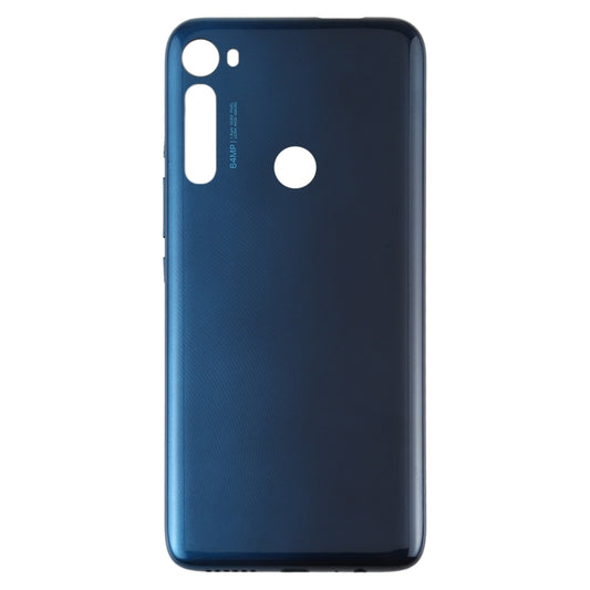 Original Battery Back Cover for Motorola Moto One Fusion Plus PAKF0002IN (Blue) - Back Cover by buy2fix | Online Shopping UK | buy2fix