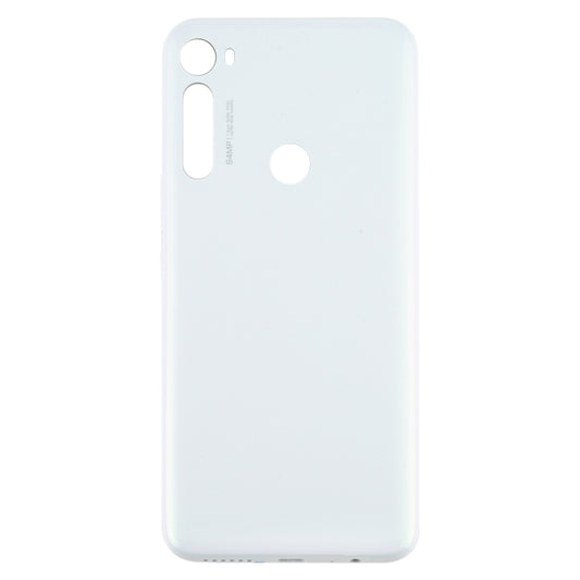 Original Battery Back Cover for Motorola Moto One Fusion Plus PAKF0002IN (White) - Back Cover by buy2fix | Online Shopping UK | buy2fix