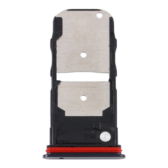 SIM-Kartenfach + SIM-Kartenfach / Micro-SD-Kartenfach für Motorola Edge XT2063-3 (Schwarz)