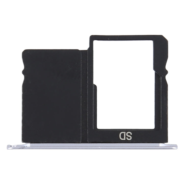 Micro SD Card Tray for Huawei MediaPad M5 lite 10.1 (Silver) by buy2fix
