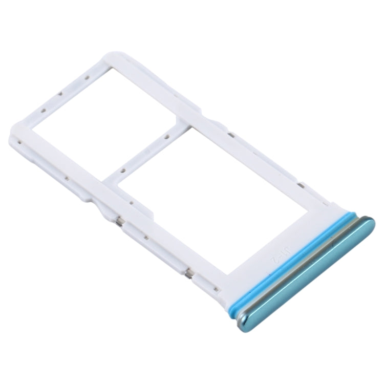 SIM Card Tray + SIM Card Tray / Micro SD Card Tray for Xiaomi Redmi Note 9 Pro 5G M2007J17C (Green) - Card Tray by buy2fix | Online Shopping UK | buy2fix