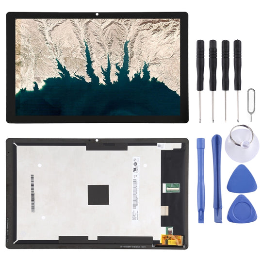 LCD-Bildschirm und Digitizer-Vollmontage für Lenovo 10e Chromebook (Schwarz)