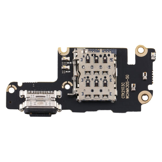Charging Port Board With SIM Card Holder Socket for Xiaomi Redmi K30S M2007J3SC - Tail Connector by buy2fix | Online Shopping UK | buy2fix