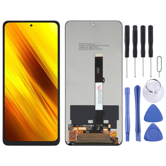 LCD Screen and Digitizer Full Assembly for Xiaomi Poco X3/Redmi Note 9 Pro 5G/Mi 10T Lite 5G M2010J19SC M2010J19CG M2007J17G - LCD Screen by buy2fix | Online Shopping UK | buy2fix