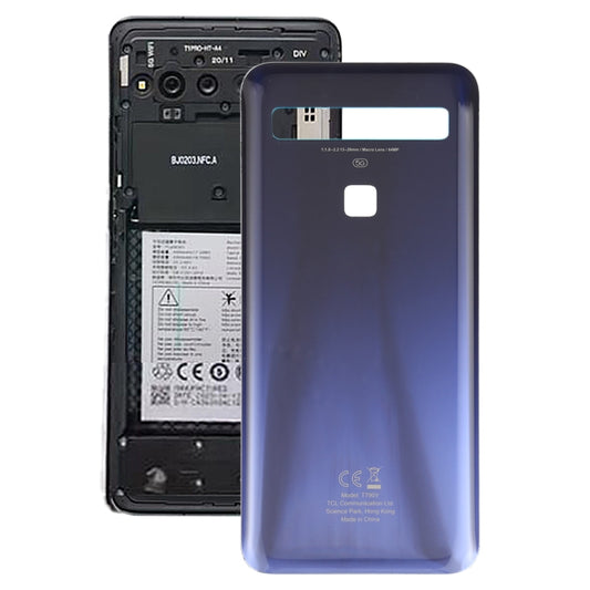 Original Battery Back Cover for TCL 10 5G T790Y T790H(Blue) - For TCL by buy2fix | Online Shopping UK | buy2fix