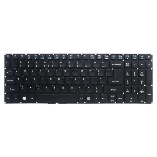 US Version Keyboard with Keyboard Backlight for Acer Aspire E5-532 E5-522 E5-573 E5-574 E5-722 E5-752 E5-772 E5-773 E5-575 V5-591G V3-574G F5-573G E15 E5-582P - Replacement Keyboards by buy2fix | Online Shopping UK | buy2fix
