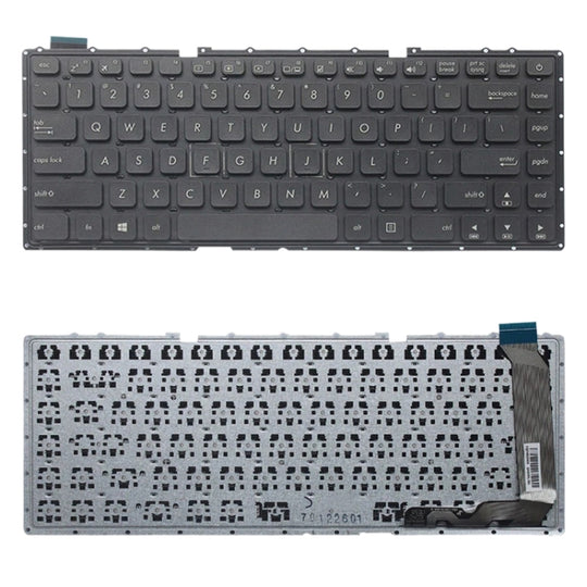 US-Version Tastatur für Asus VivoBook X441 X441S X441SA X441SC X441N X441NA A441NA A441SA A441SC F441NA F441SA (Schwarz)