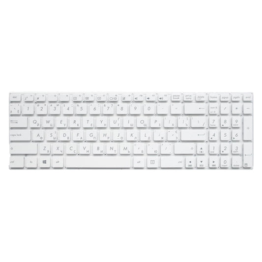 RU Version Keyboard for Asus X556 X556U X556UA X556UB X556UF X556UJ X556UQ X556UR X556UV (White) - Replacement Keyboards by buy2fix | Online Shopping UK | buy2fix