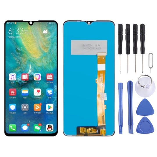 LCD-Bildschirm und Digitizer-Vollmontage für TCL 10 SE T766H T766J T766U (Schwarz)