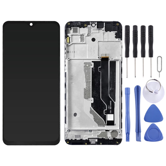 OEM LCD Screen For ZTE 20 Smart V2050  Digitizer Full Assembly with Frame（Black) - For ZTE by buy2fix | Online Shopping UK | buy2fix