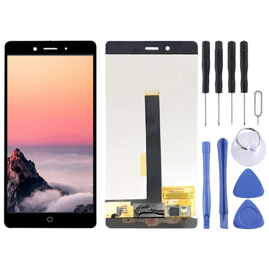 LCD-Bildschirm und Digitizer-Vollmontage für ZTE Nubia Z11 NX531J (Schwarz)