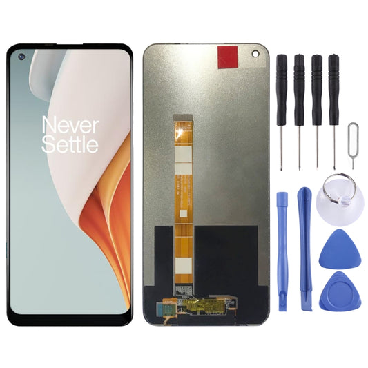 For OnePlus Nord N100 with Digitizer Full Assembly TFT LCD Screen (Black) - LCD Screen by buy2fix | Online Shopping UK | buy2fix