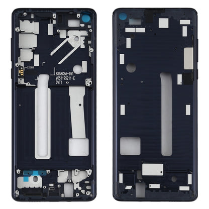 Middle Frame Bezel Plate for Motorola Edge XT2063-3(Black) - Frame Bezel Plate by buy2fix | Online Shopping UK | buy2fix