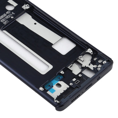 Middle Frame Bezel Plate for Motorola Edge XT2063-3(Black) - Frame Bezel Plate by buy2fix | Online Shopping UK | buy2fix