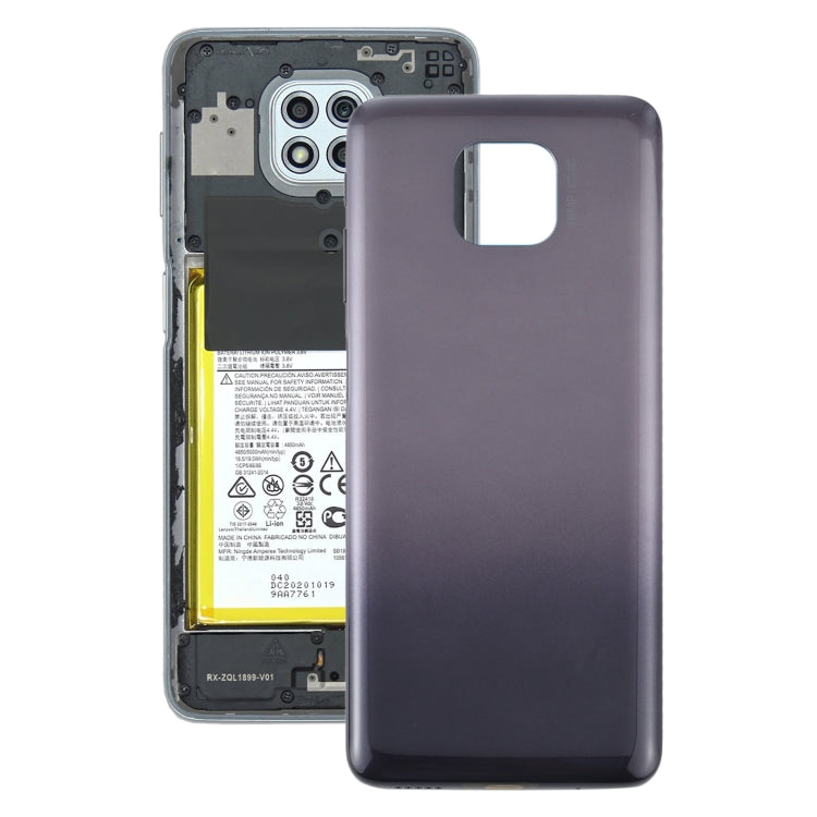 Battery Back Cover for Motorola Moto G Power (2021)(Silver) - Back Cover by buy2fix | Online Shopping UK | buy2fix