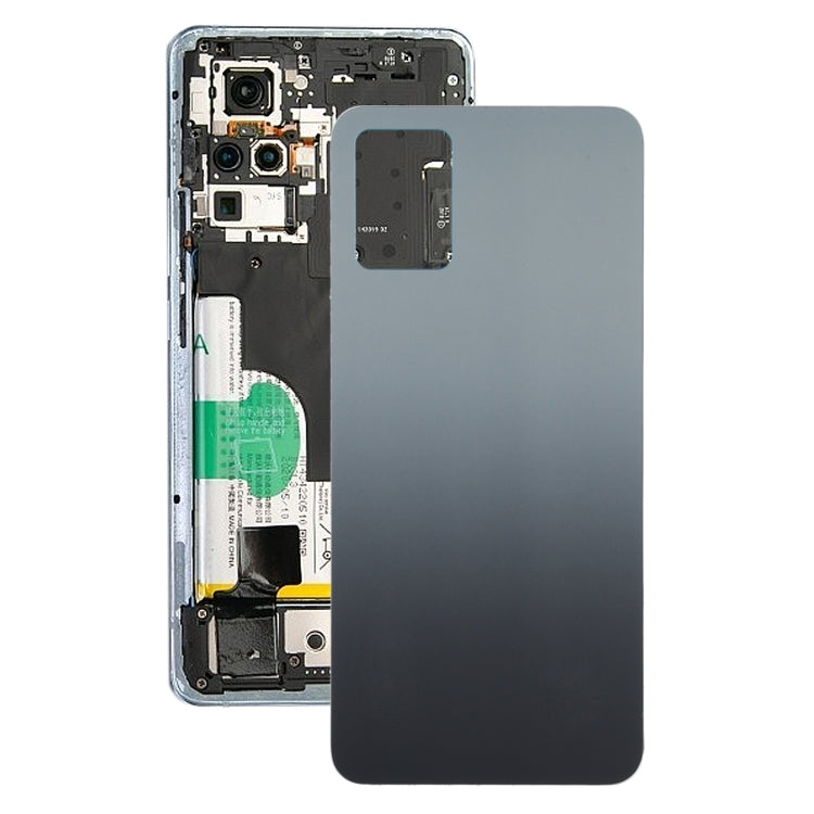 For Vivo S7  V2020A Battery Back Cover (Black) - Back Cover by buy2fix | Online Shopping UK | buy2fix