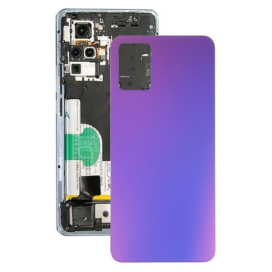 For Vivo S7  V2020A Battery Back Cover (Purple) - Back Cover by buy2fix | Online Shopping UK | buy2fix