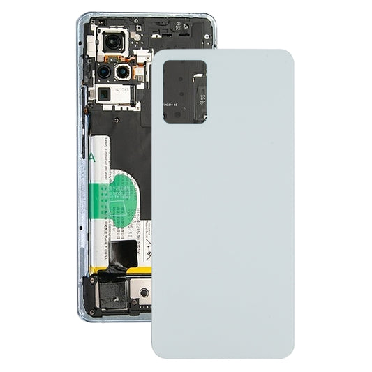 For Vivo S7  V2020A Battery Back Cover (White) - Back Cover by buy2fix | Online Shopping UK | buy2fix