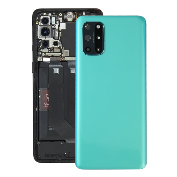 For OnePlus 8T Battery Back Cover with Camera Lens Cover (Green) - Back Cover by buy2fix | Online Shopping UK | buy2fix