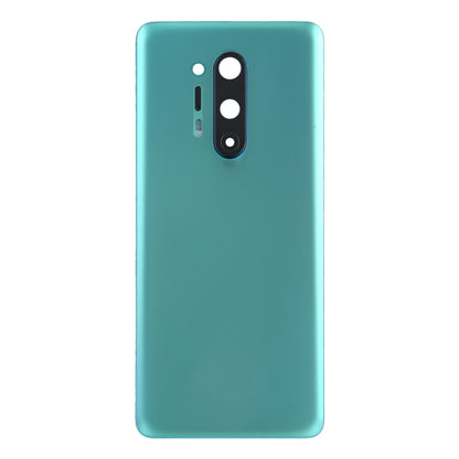 For OnePlus 8 Pro Battery Back Cover with Camera Lens Cover (Green) - Back Cover by buy2fix | Online Shopping UK | buy2fix