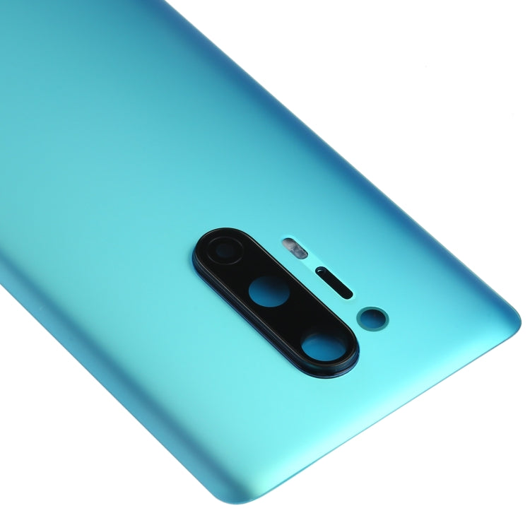 For OnePlus 8 Pro Battery Back Cover with Camera Lens Cover (Green) - Back Cover by buy2fix | Online Shopping UK | buy2fix