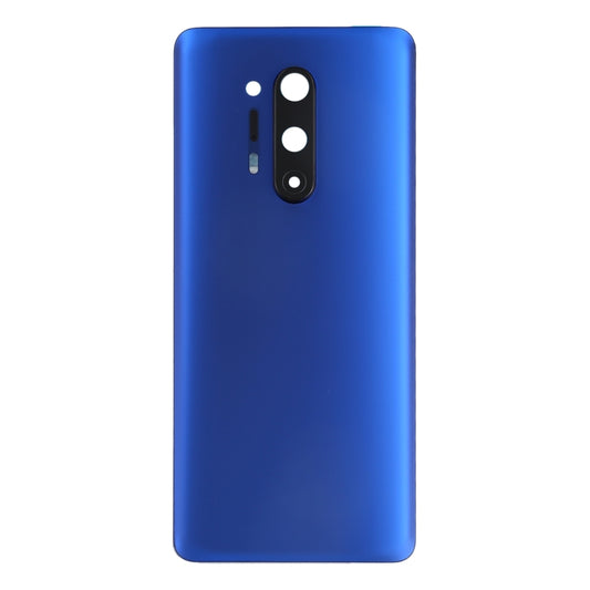 For OnePlus 8 Pro Battery Back Cover with Camera Lens Cover (Blue) - Back Cover by buy2fix | Online Shopping UK | buy2fix