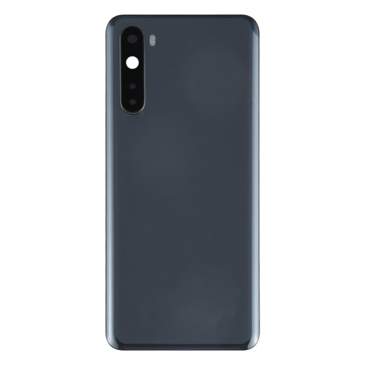 For OnePlus Nord Battery Back Cover with Camera Lens Cover (Grey) - Back Cover by buy2fix | Online Shopping UK | buy2fix